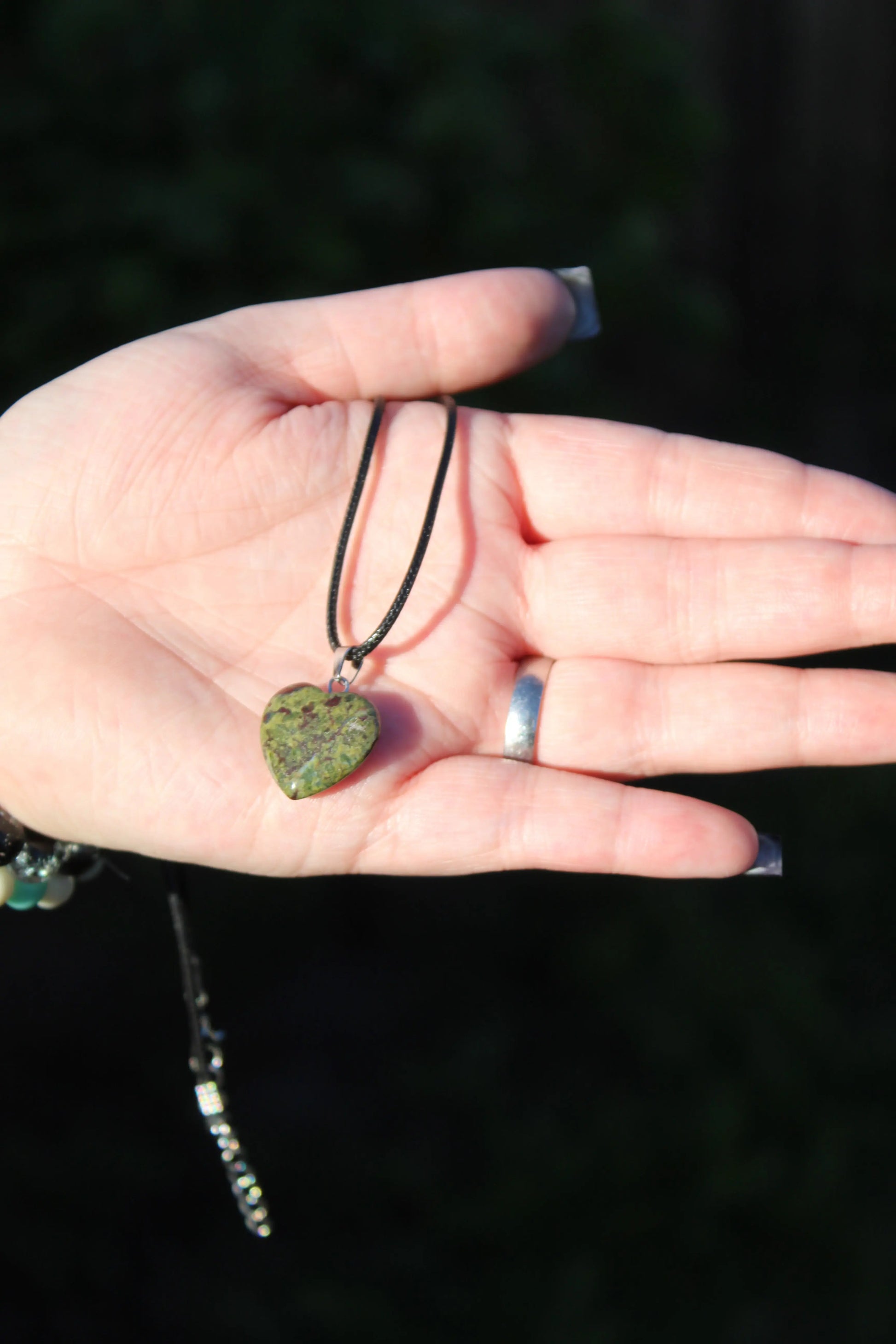 Kristallen Hart Ketting Sparcle.shop