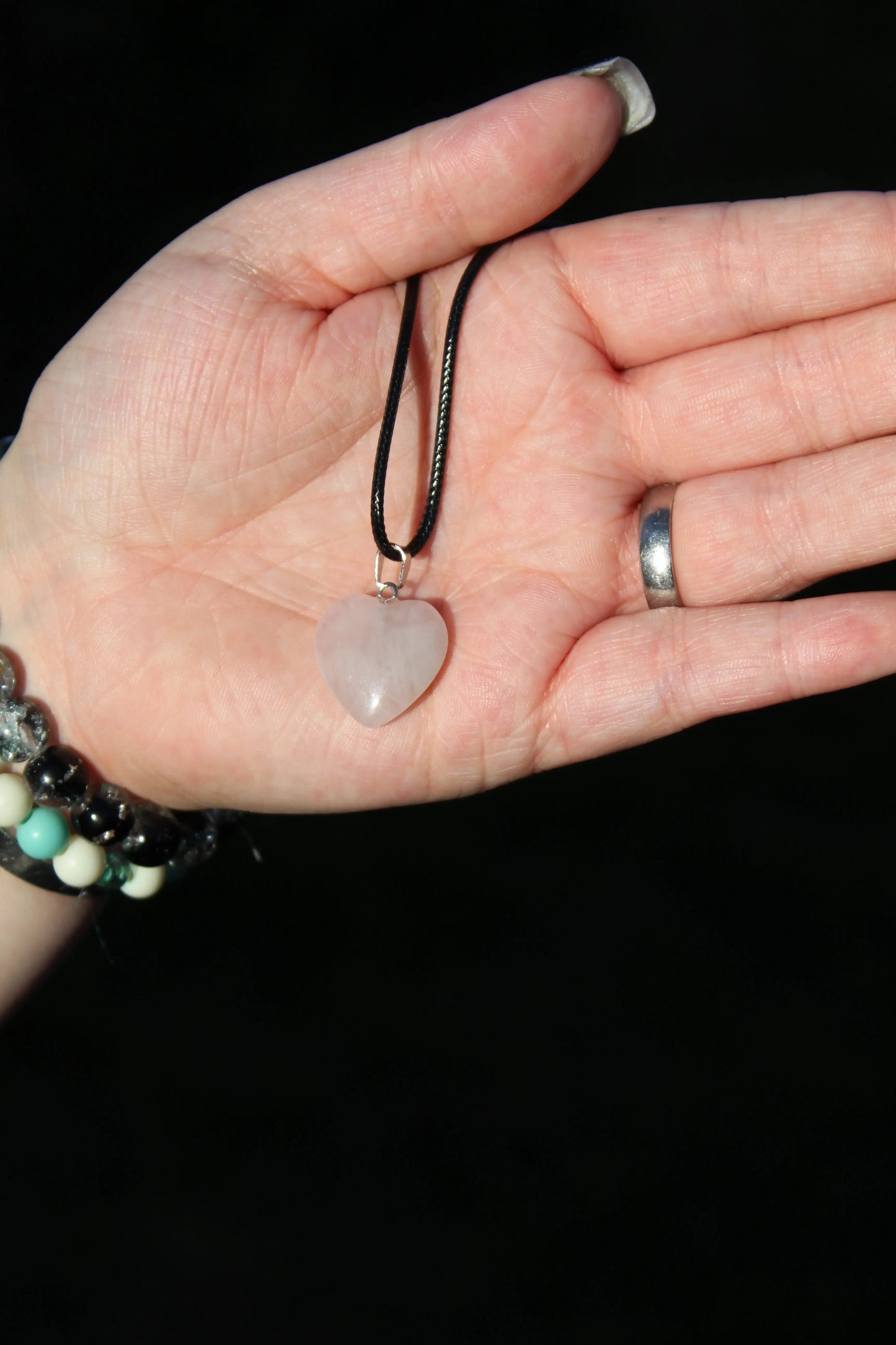 Kristallen Hart Ketting Sparcle.shop