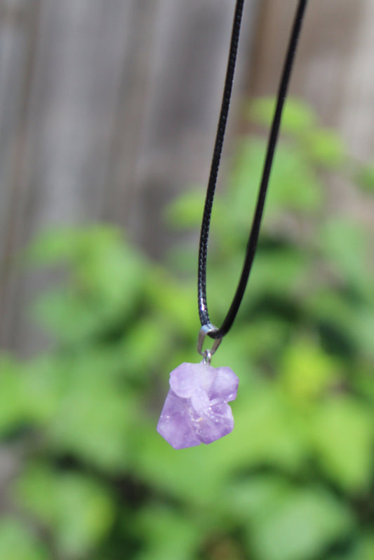 Ruwe Amethist Ketting