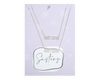 Sisters Ketting Set – Goud & Zilver | Vriendschapssieraad Sparcle.shop