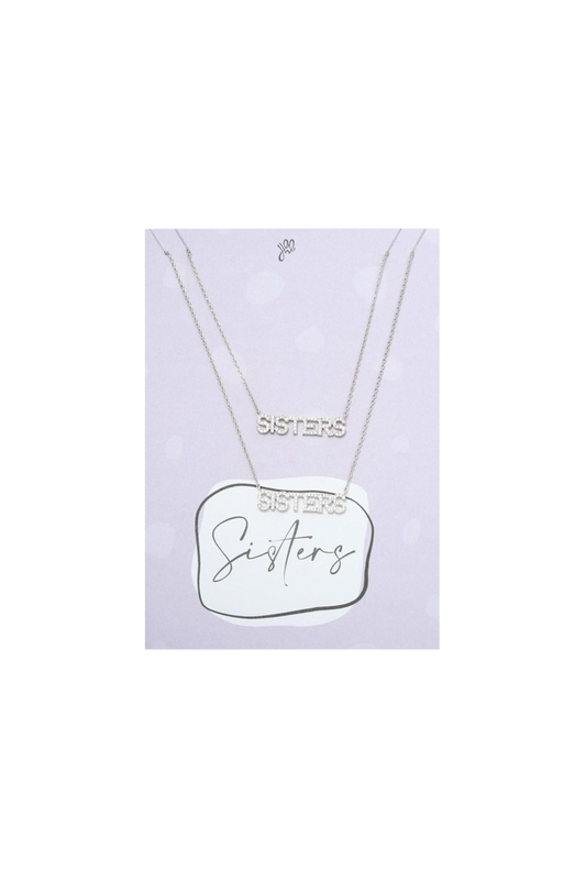 Sisters Ketting Set – Goud & Zilver | Vriendschapssieraad Sparcle.shop