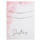 Armband Sisters  Big Sister - Little Sister – Zilver Stainless Steel Sparcle.shop