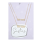 Sisters Ketting Set – Goud & Zilver | Vriendschapssieraad Sparcle.shop