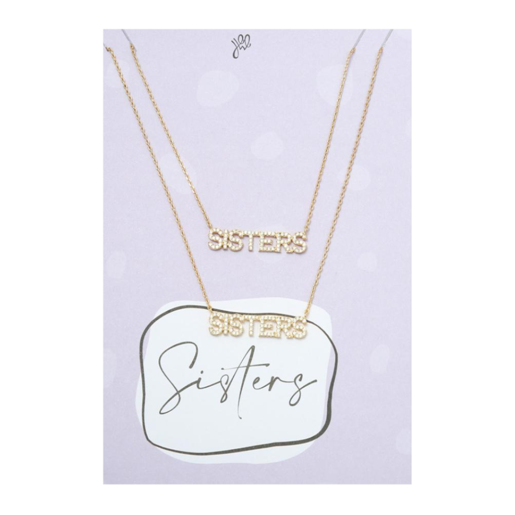 Sisters Ketting Set – Goud & Zilver | Vriendschapssieraad Sparcle.shop