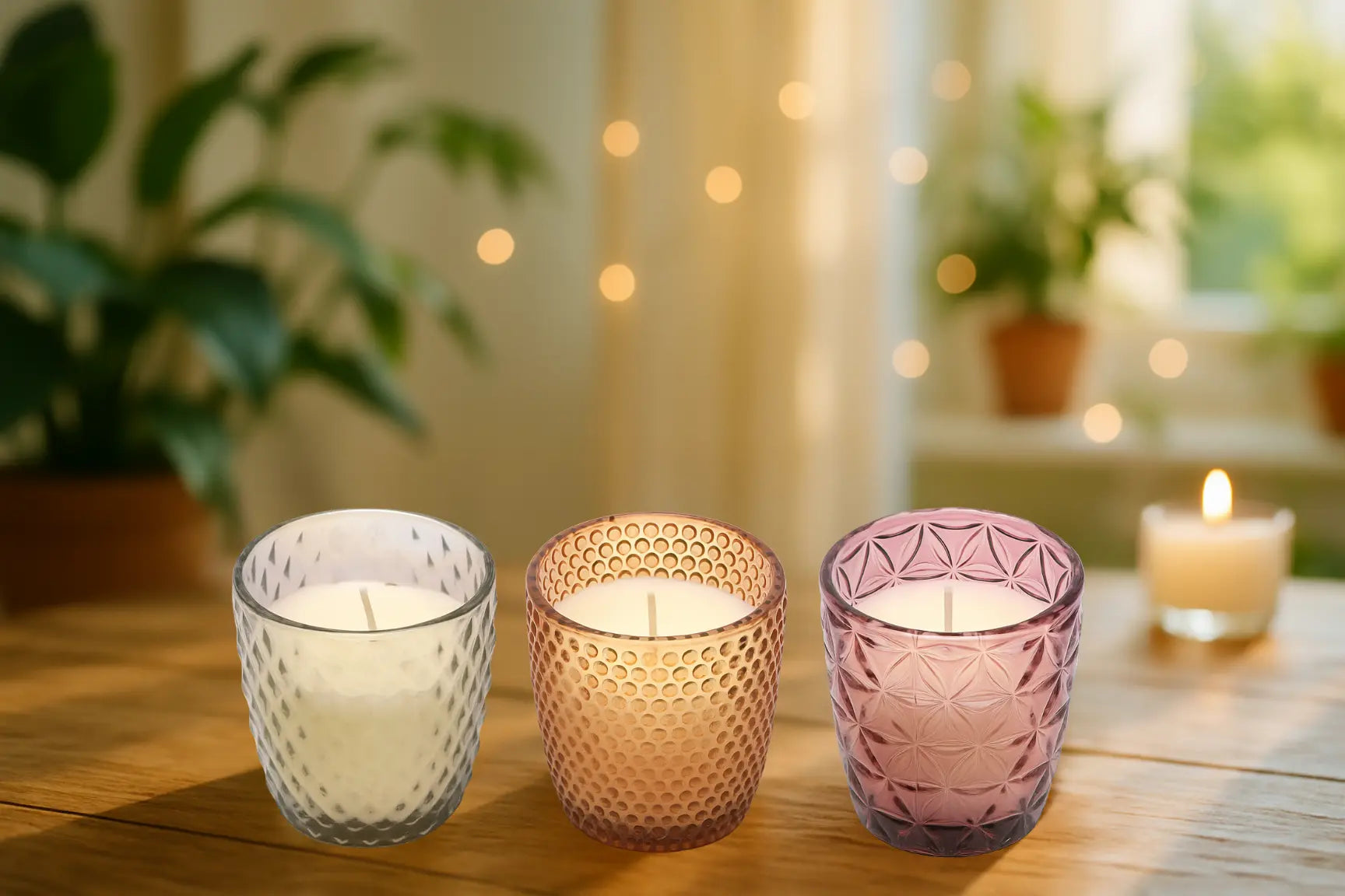 Duurzame kaars in glas – ideaal als cadeau