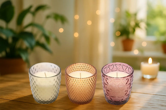 Duurzame kaars in glas – ideaal als cadeau
