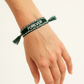 Armband Woven Forever Groen – Vriendschapsarmband van Polyester, One Size Sparcle.shop