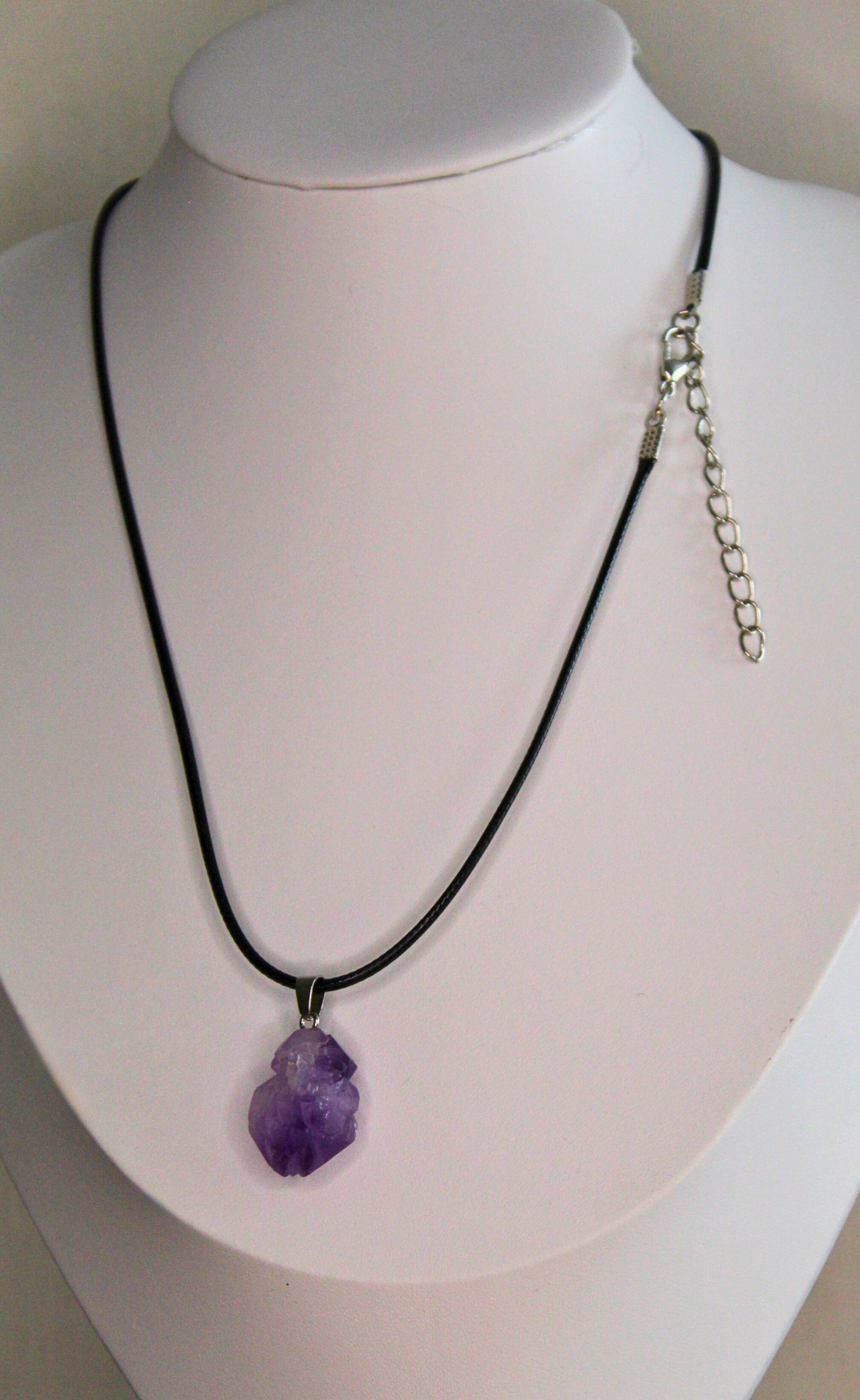 Handgemaakte Fashion Sieraden – elegante Amethist ketting